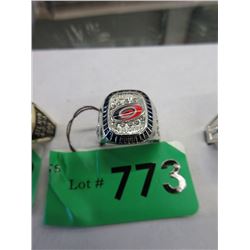 2006 Carolina Hurricanes Replica Stanley Cup Ring