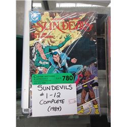 1984 Sun Devils Comics #1 - 12