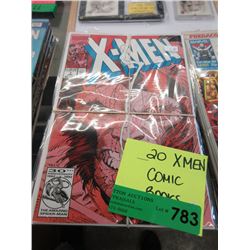20 X-Men Comics - Bagged and Carded