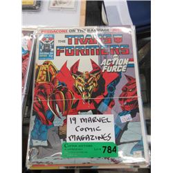 19 Marvel Comic Magazines
