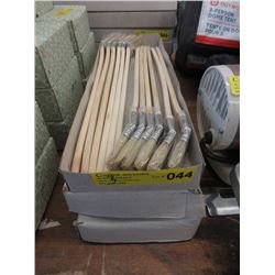 3 Boxes of New 1-1/2" Paint Brushes - 14" Handles