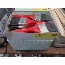 3 Boxes of New 2-1/2" Paint Brushes