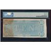 Image 2 : 1864 $10 Confederate States of America Note PMG 63