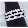 Image 9 : 18KT White Gold 1.25ctw Diamond Ring