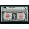 Image 1 : 1923 $1 Legal Tender Note PMG 58EPQ