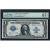 Image 1 : 1923 $1 Silver Certificate PMG 67EPQ