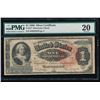 Image 1 : 1866 $1 Martha Washington Silver Certificate PMG 20