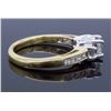 Image 6 : 14KT Yellow Gold 0.91ctw Diamond Ring