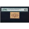 Image 1 : 5 Cent First Issue Fractional Note PMG 63EPQ