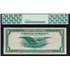 Image 2 : 1918 $1 Large Kansas City Federal Reserve Note PCGS 64PPQ