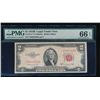 Image 1 : 1953B $2 Legal Tender Note PMG 66EPQ
