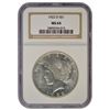 Image 1 : 1922-D $1 Peace Silver Dollar Coin NGC MS64