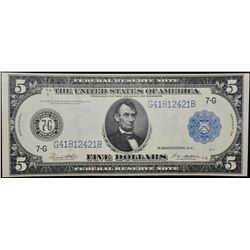 1914 $5 Chicago Federal Reserve Note