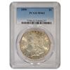 Image 1 : 1890 $1 Morgan Silver Dollar Coin PCGS MS63