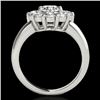 Image 2 : 2.85 CTW H-SI/I Certified Diamond Solitaire Halo Ring 10K White Gold - REF-413W6F - 34432