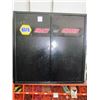 Image 1 : 2 Door metal cabinet 32x30 (electrical)