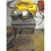 Image 1 : DeWalt chop saw with step stool