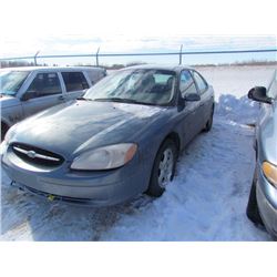 2001 FORD TAURUS  SALVAGE