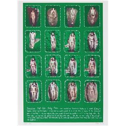 Colette, Jamaican Kool Aid Body Piece (Green), Lithograph,