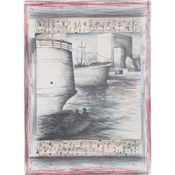 Susan Hall, The Song of Love, Lithograph,