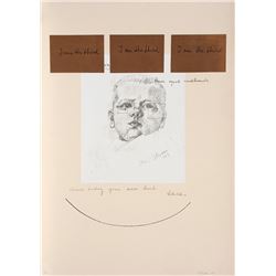 Michelangelo Pistoletto, I Am The Third Series #3, Silkscreen,