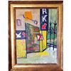 Image 1 : Joseph Solman, Garage, Oil Painting