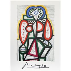 Pablo Picasso, Femme Assise, 25-10-k, Lithograph