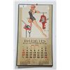 Image 1 : VINTAGE 1953 PIN UP GIRL CALENDAR