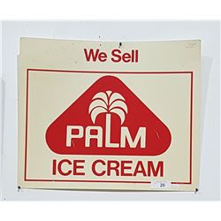 ORIGINAL PALM ICE CREAM SIGN