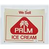Image 1 : ORIGINAL PALM ICE CREAM SIGN