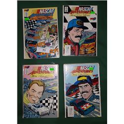 TWELVE ORIGINAL NASCAR COMICS