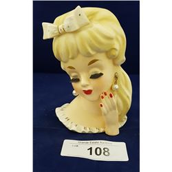 VINTAGE HEAD VASE