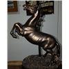 Image 2 : STALLION FIGURAL HORSE LAMP