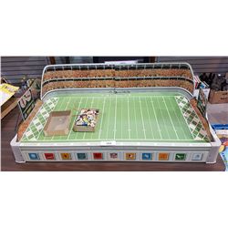 VINTAGE TIN NFL TABLE TOP GAME W/ORIGINAL BOX