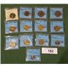 Image 1 : 13 GRADED CANADIAN COINS