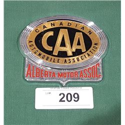 CAA ALBERTA MOTOR ASSOC. EMBLEM