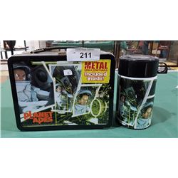 PLANET OF THE APES METAL LUNCH BOX W/THERMOS