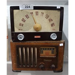 2 VINTAGE RADIOS