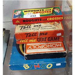 LOT OF 5 VINTAGE GAMES