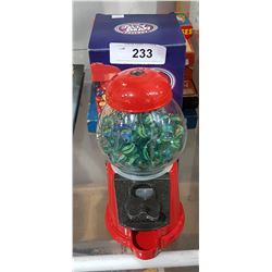 BUBBLEGUM MACHINE FULL OF MARBLES