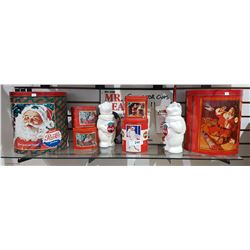 SHELF LOT COCA COLA COLLECTIBLES