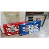 Image 1 : 3 VINTAGE GAS PUMP PANELS & 3 LICENSE PLATES