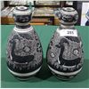 Image 1 : PAIR VINTAGE POTTERY VASES