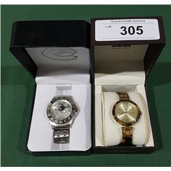 NEW ANNE KLEIN LADIES WATCH & CANUCKS MEN'S WATCH