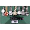 Image 2 : LOT OF 12 DESIGNER WATCHES