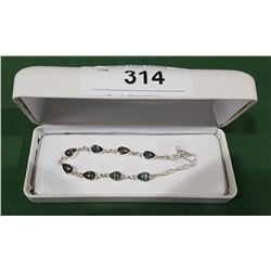 STERLING SILVER MYSTIC TOPAZ BRACELET