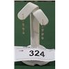 Image 1 : 10KT GOLD CUBIC ZIRCONIA EARRINGS
