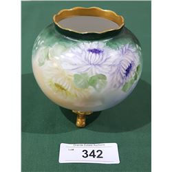 HANDPAINTED NIPPON VASE ON LEGS