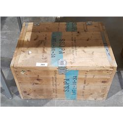 ROCKET AMMUNITION WOOD CRATE