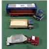 Image 1 : 3 VINTAGE CORGI, LESNEY, & DINKY TRUCKS